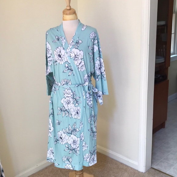 Hill Intimates & Sleepwear Hill Small Green Floral
